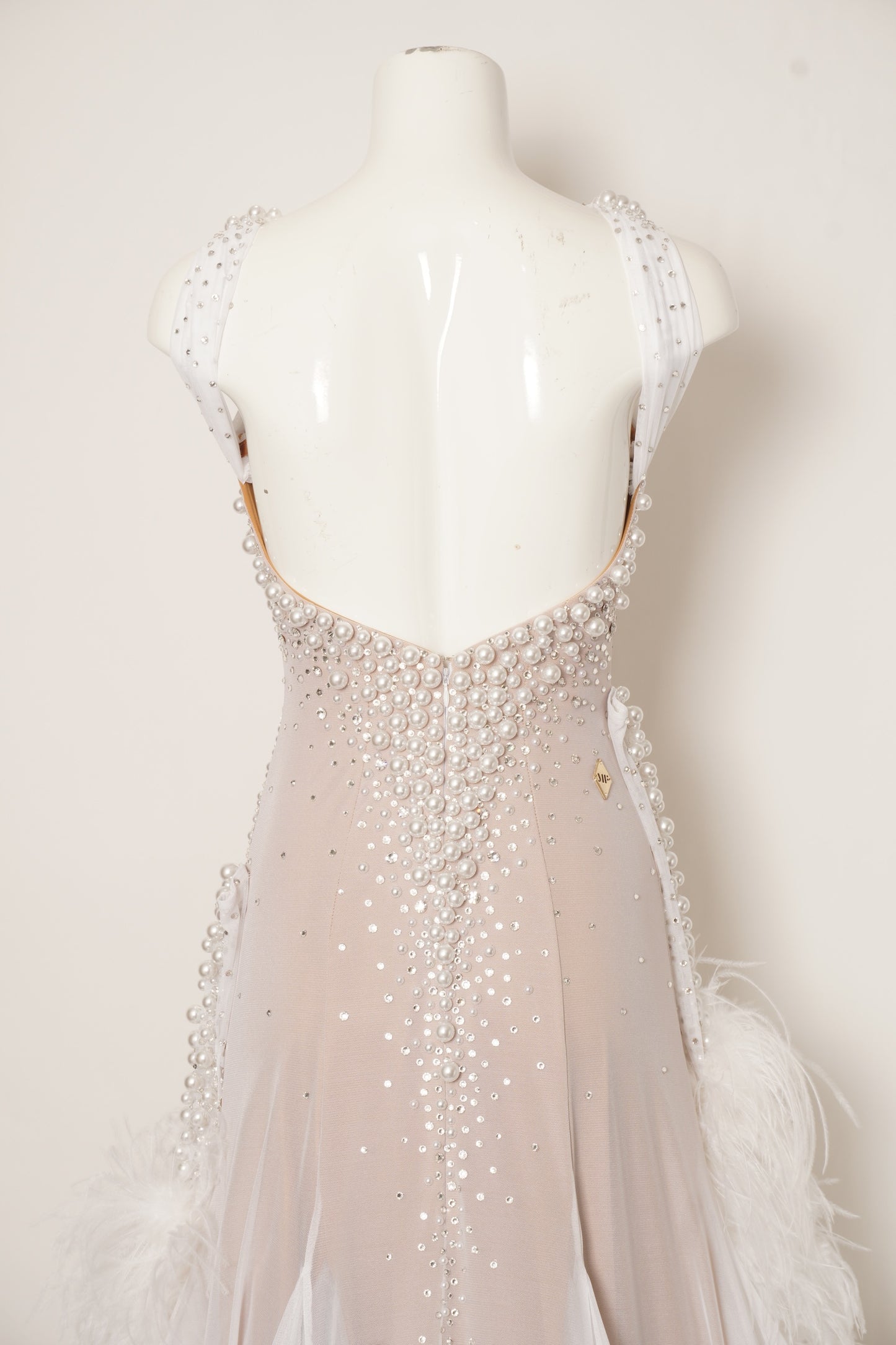 MF Design-B0418-Ethereal Pearl Ballroom Gown