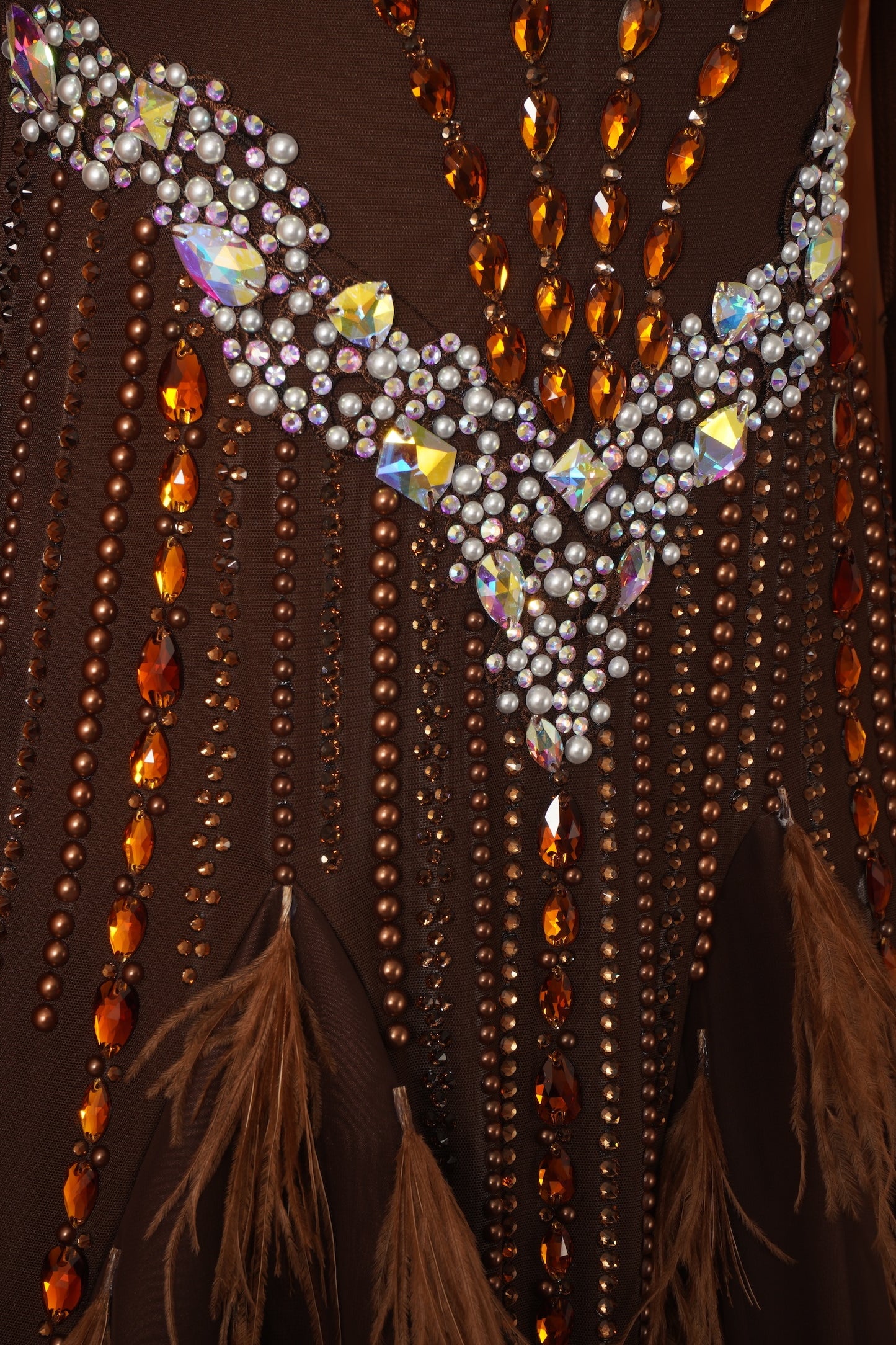 MF Design-B0425-Bronze Delight Ballroom Gown