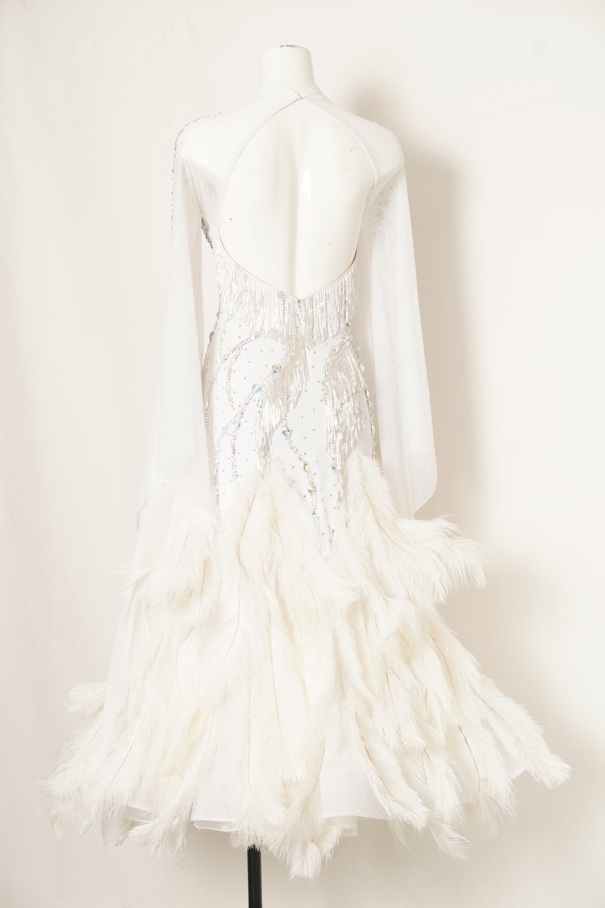 MF Design-B0486-Angel Wing Ballroom Gown