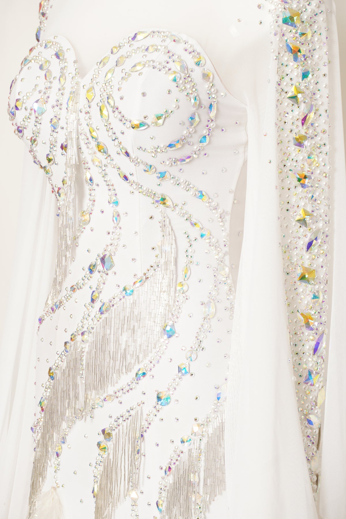 MF Design-B0486-Angel Wing Ballroom Gown