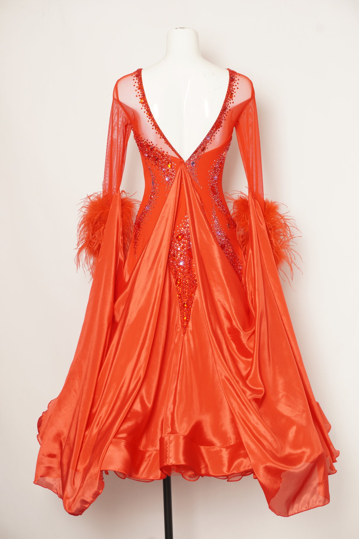MF Design-B0490-Solar Glimmer Ballroom Gown