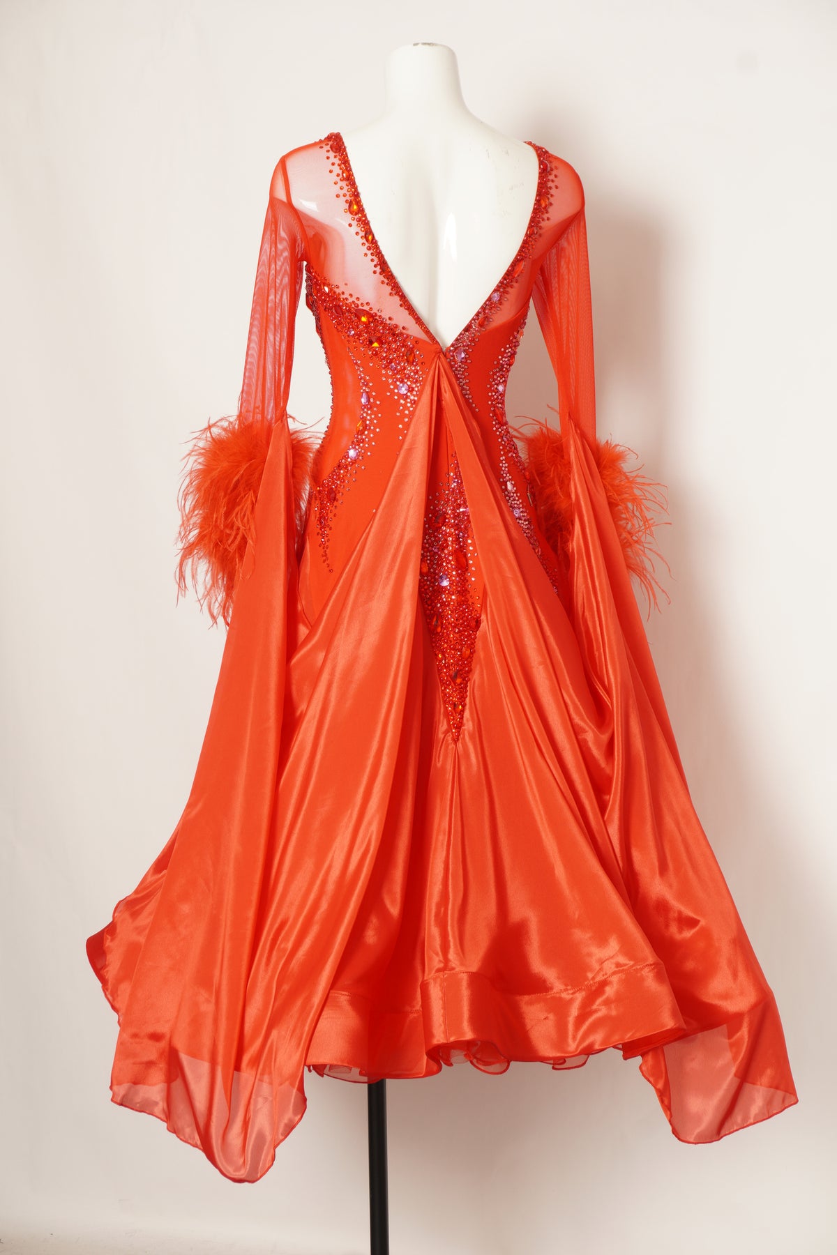 MF Design-B0490-Solar Glimmer Ballroom Gown