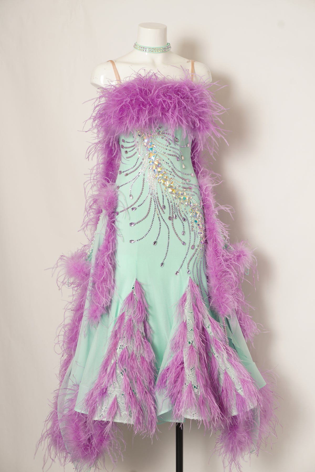 MF Design-B0491-Lilac Drift Ballroom Gown