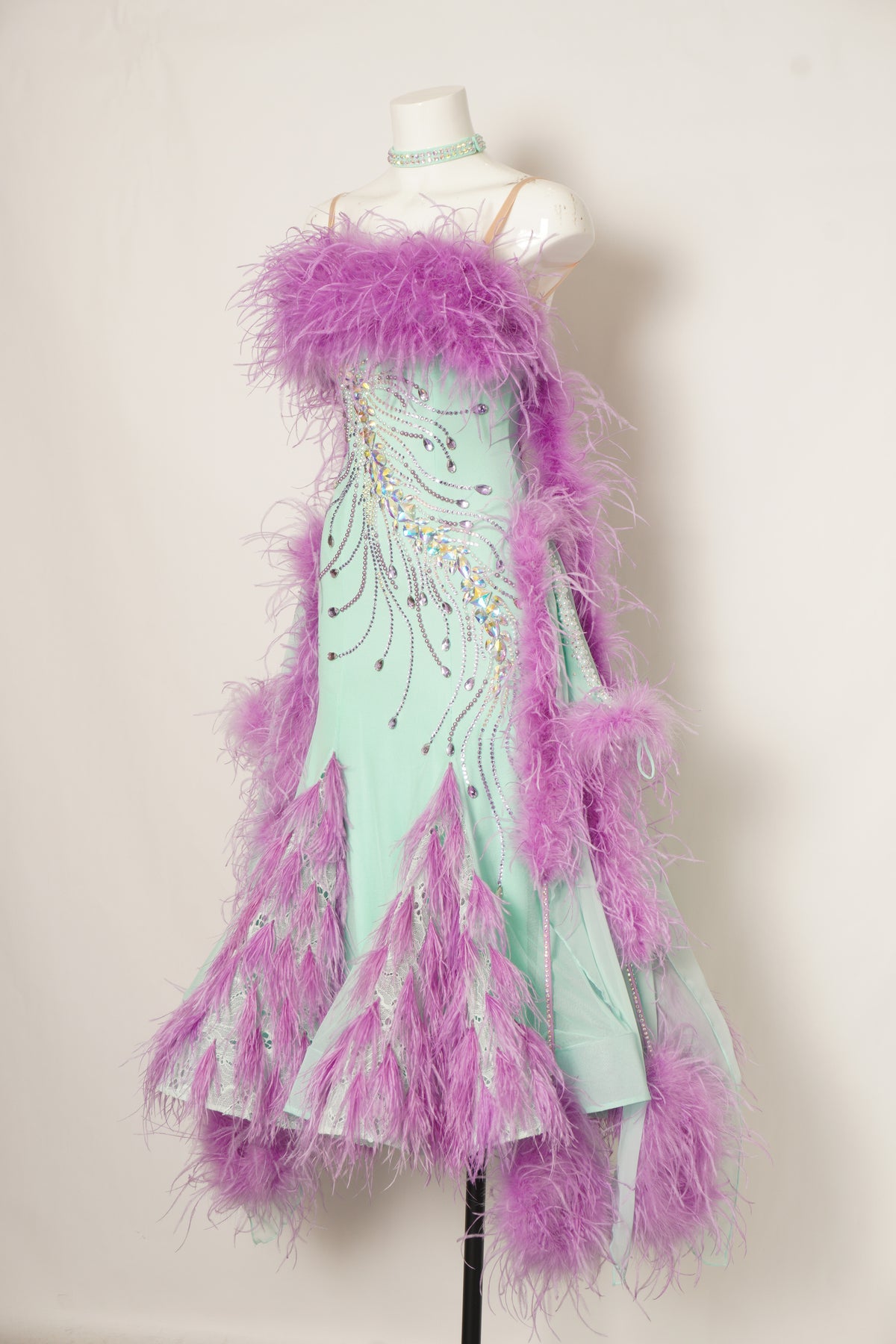 MF Design-B0491-Lilac Drift Ballroom Gown