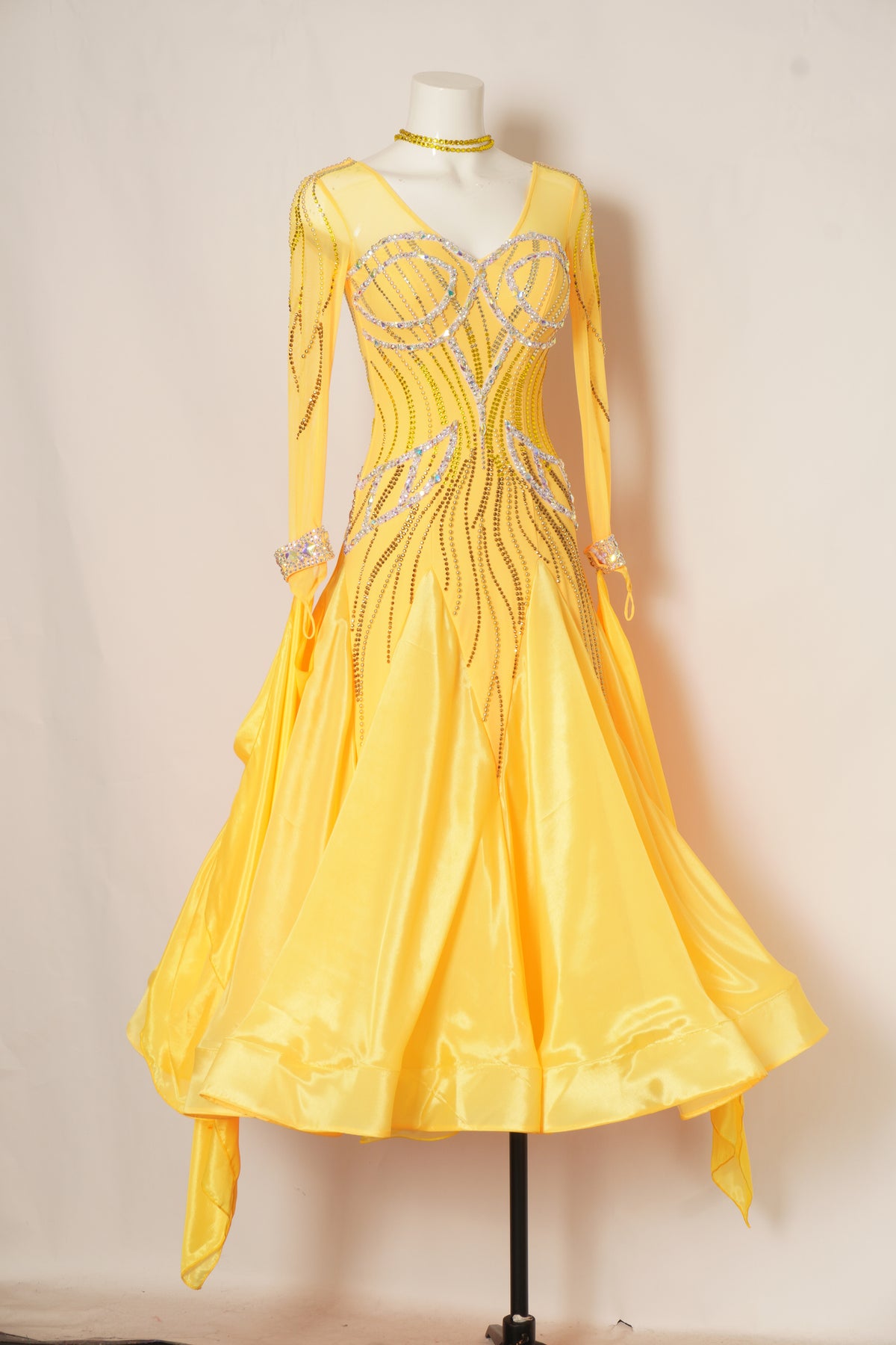 MF Design-B0502-Sunlit Splendor Ballroom Gown