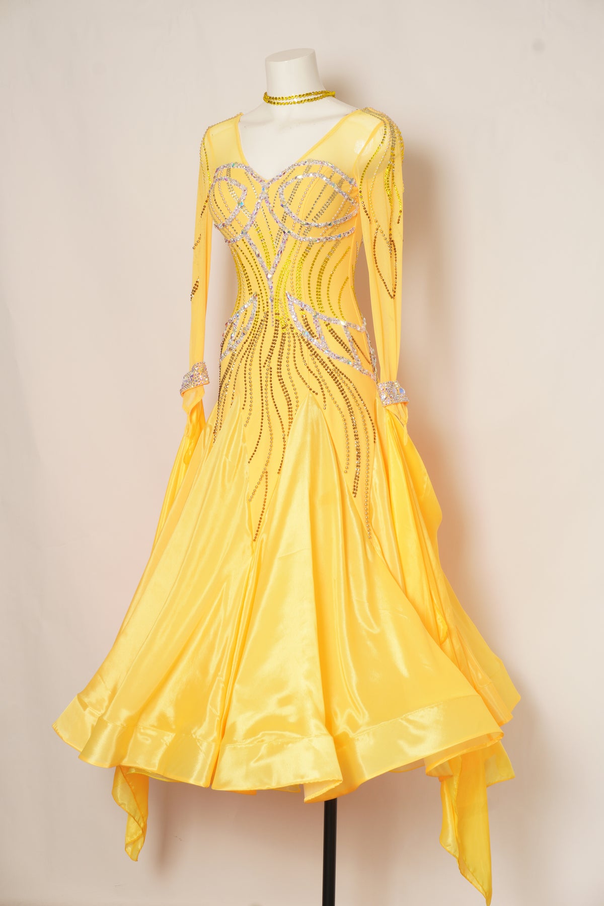 MF Design-B0502-Sunlit Splendor Ballroom Gown
