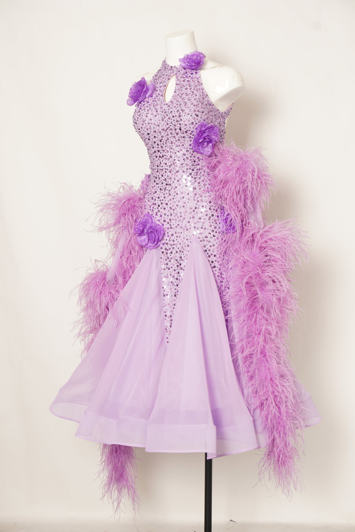 MF Design-B0504-Lilac Dream Ballroom Gown