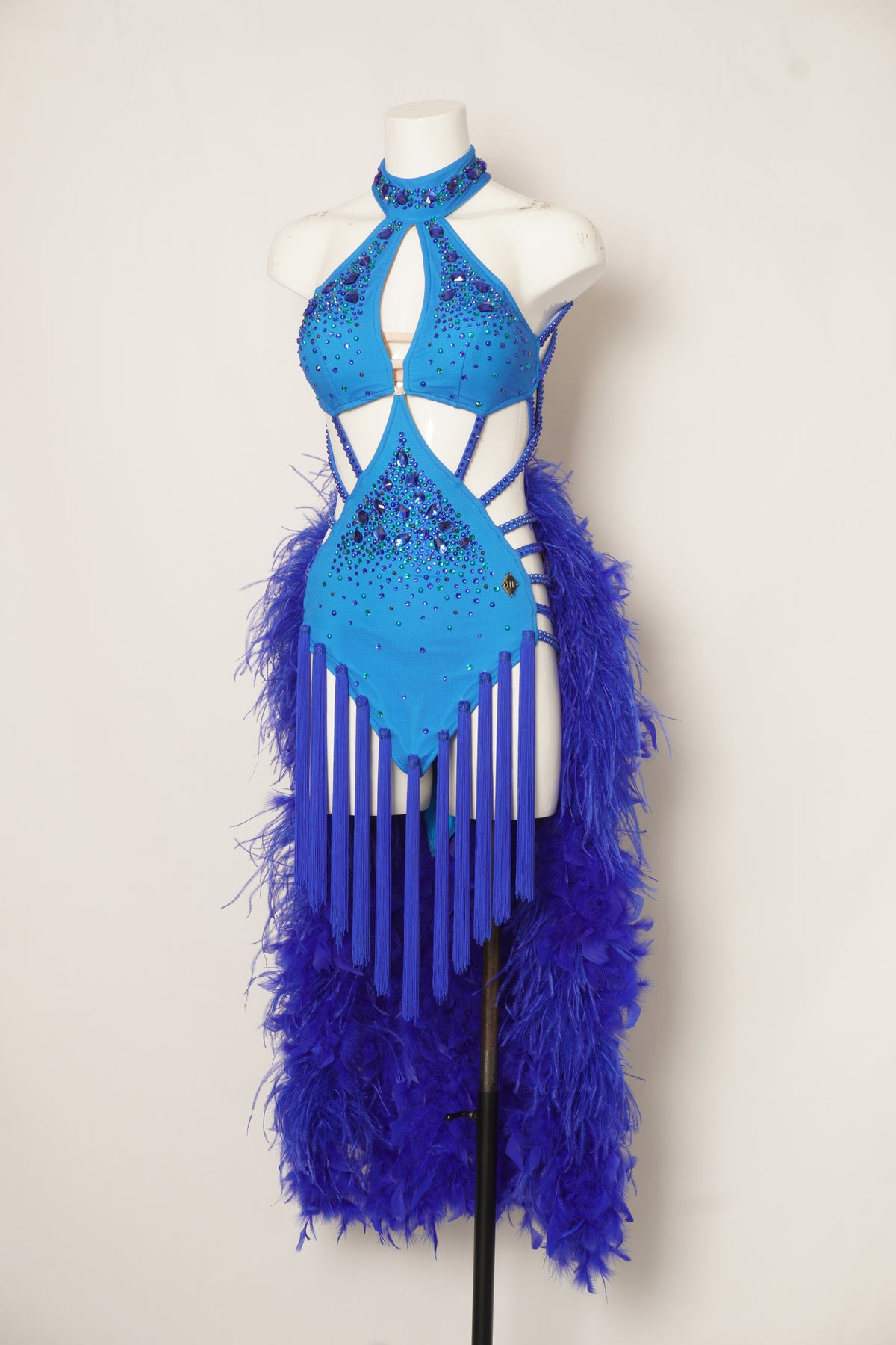 MF Design-L0506-Sapphire Rhythm Latin Dress
