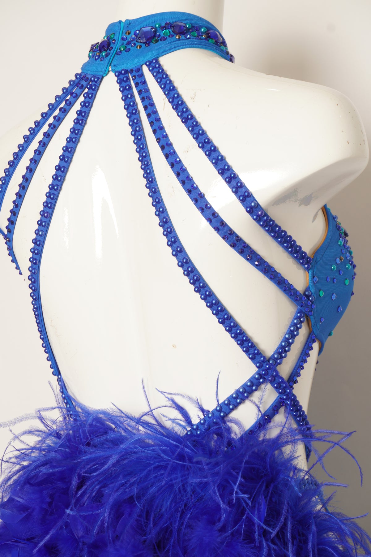 MF Design-L0506-Sapphire Rhythm Latin Dress