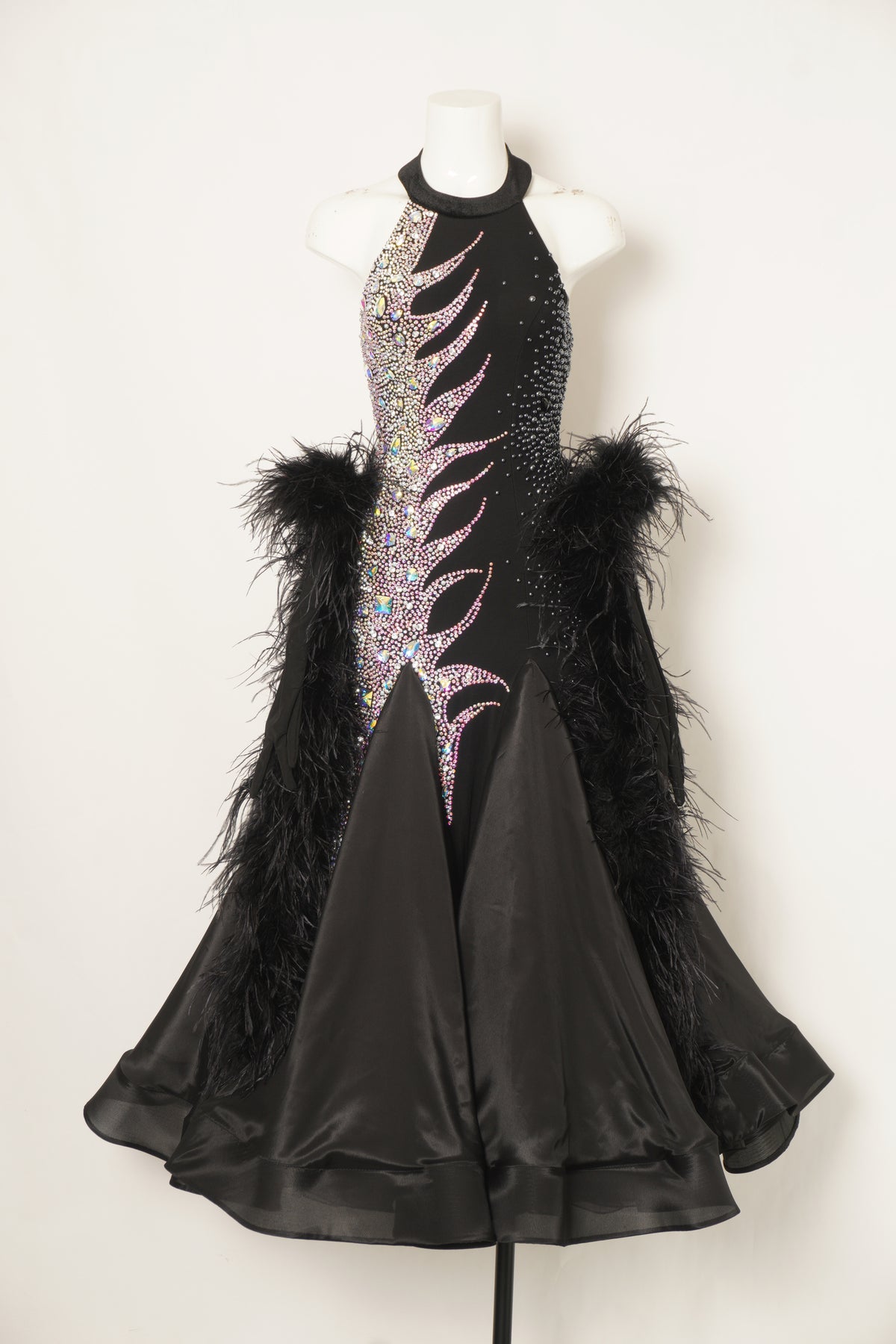 MF Design-B0524-Crystal Nightfall Ballroom Gown