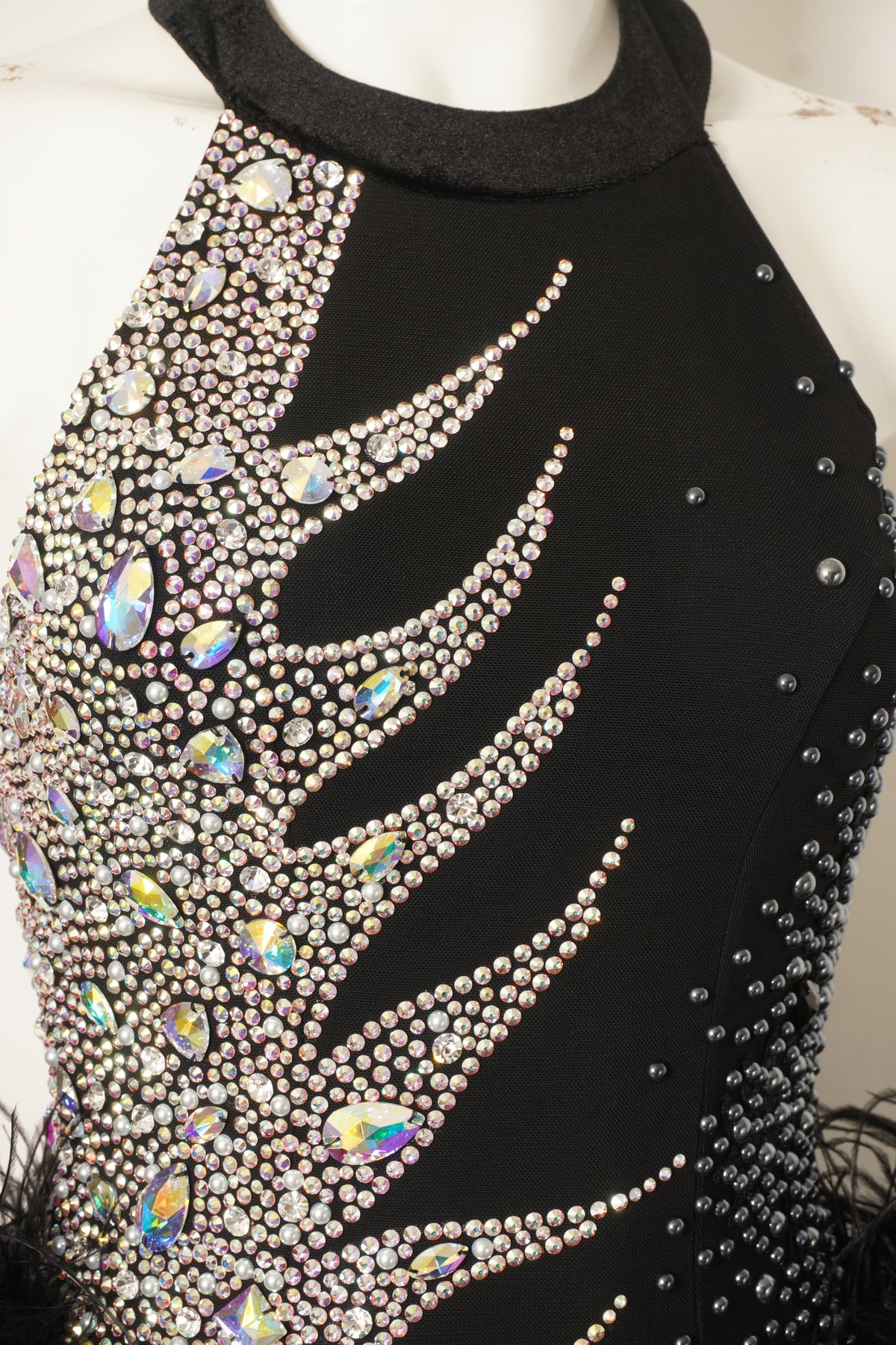 MF Design-B0524-Crystal Nightfall Ballroom Gown