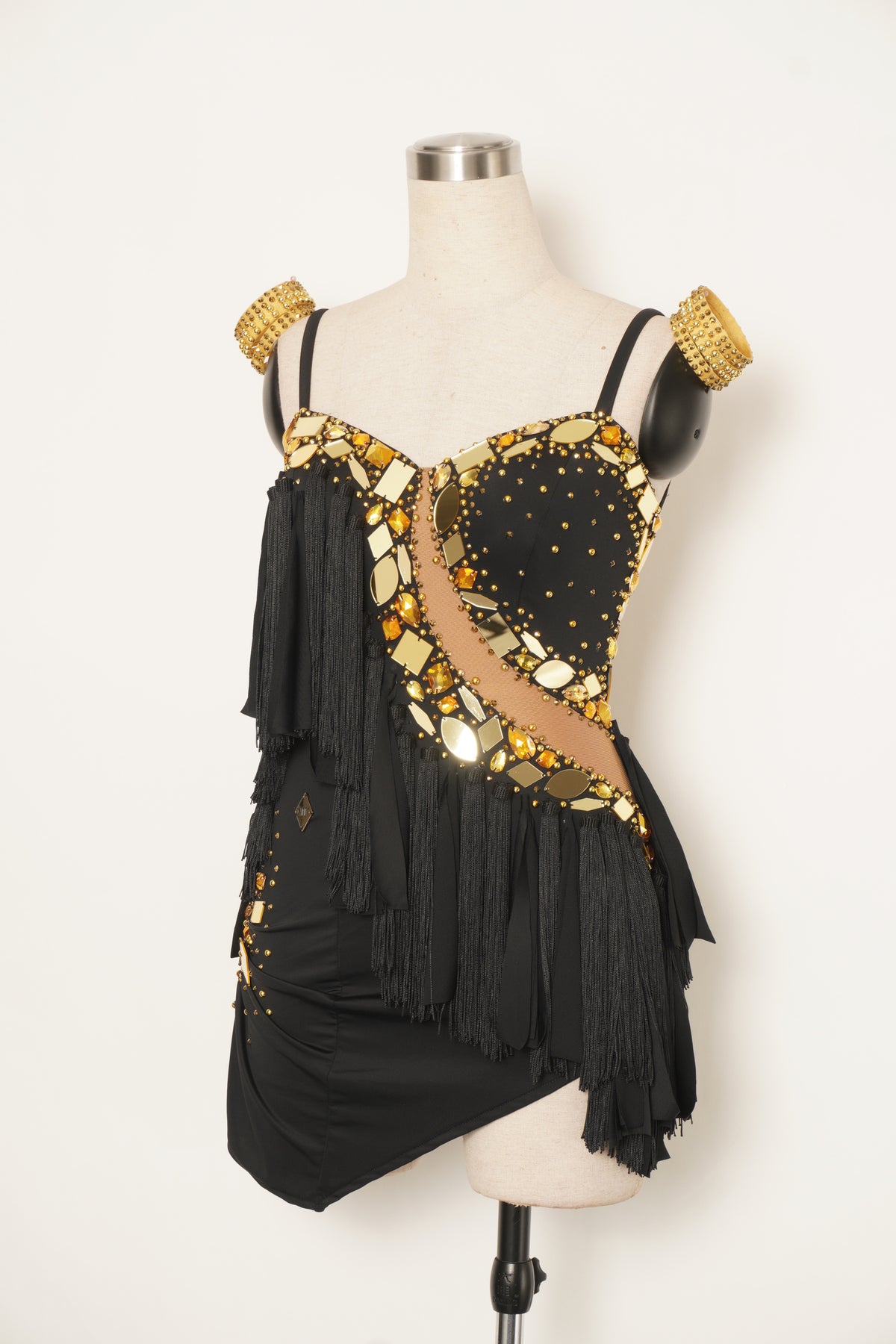 MF Design-L0525-Golden Mirage Latin Dress