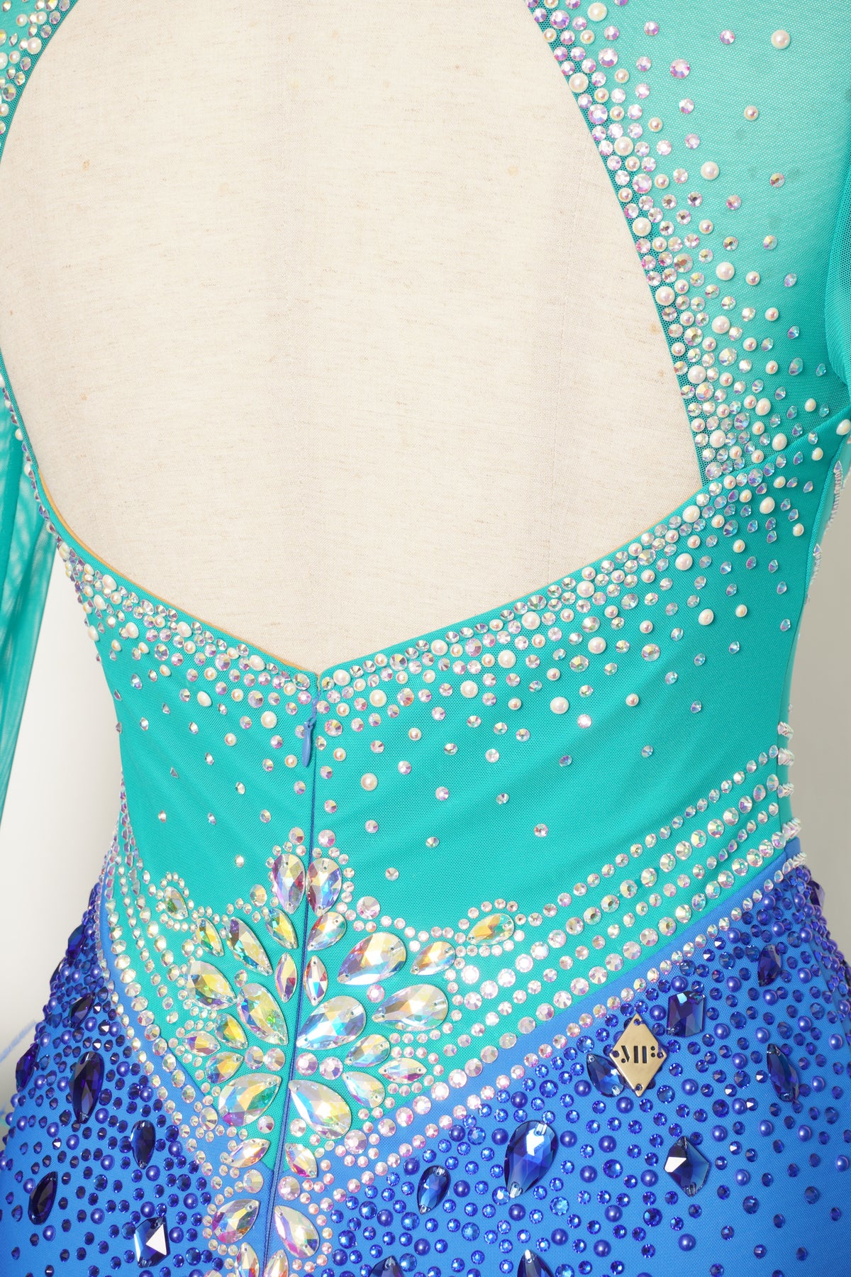 MF Design-B0526-Oceanic Grace Ballroom Gown
